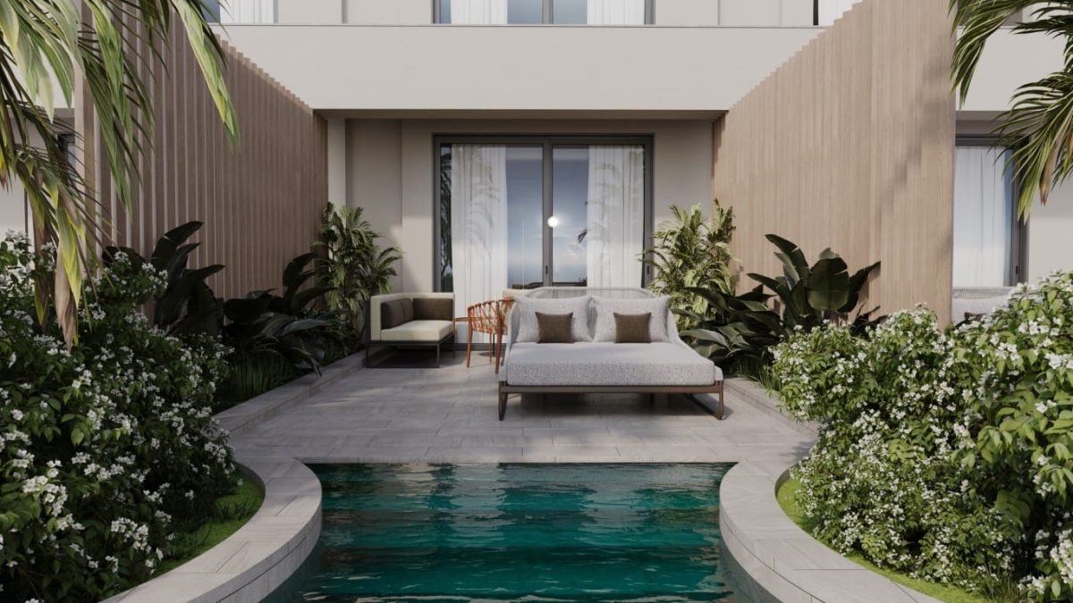 XO Cape Arnna Hotel Triple Swim-Up Room